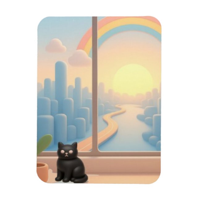 Window to a Dreamworld Magnet (Vertikal)