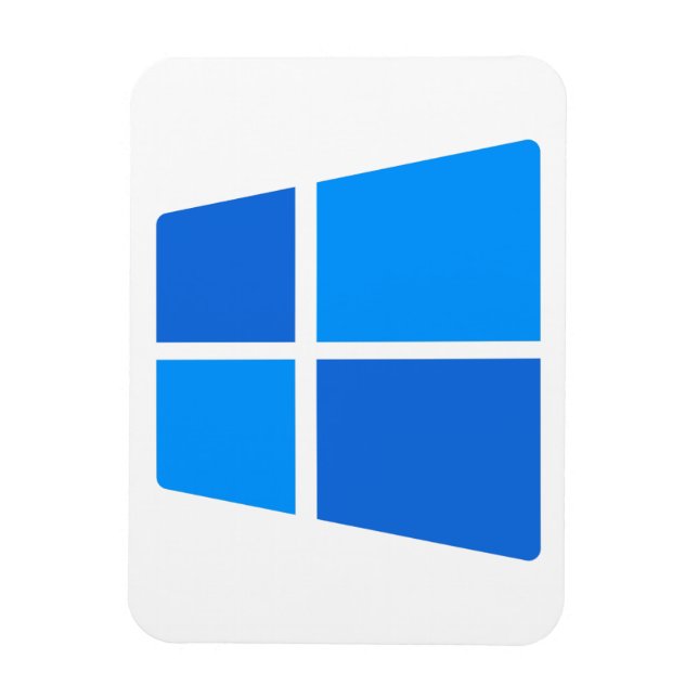 Windows 11-logotyp magnet (Vertikal)