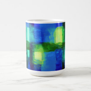 Windows av Maderi - Abstrakt Fine Art Kaffemugg
