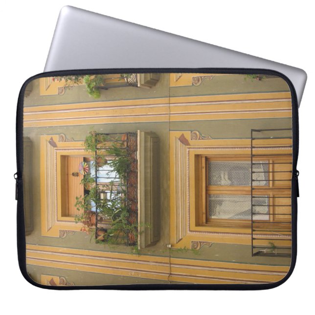 Windows, Balcony Photo Neoprene Laptop sleeve 15 t (Framsidan)