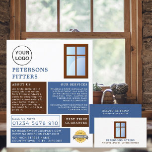 Windows Design, Window & Door Fitter Company Visitkort