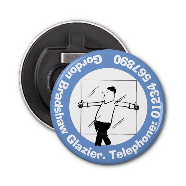 Windows Glass & Glazing for the Glazier. Flasköppnare (Framsidan)