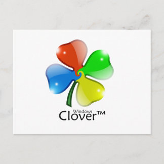 Windows Klöver Edition Vykort