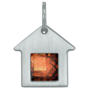 Windows Light Abstrakt Art House ID-bricka Husdjur