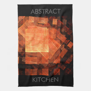 Windows Light Abstrakt Art Kitchen Towel Kökshandduk