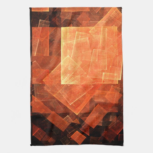 Windows Light Abstrakt Art Kitchen Towel Kökshandduk (Vertikal)