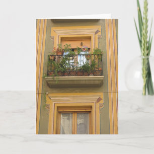 Windows Lycklig sommar Ventana Greeting Card Kort