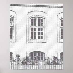 Windows och cyklar i Danmark Poster