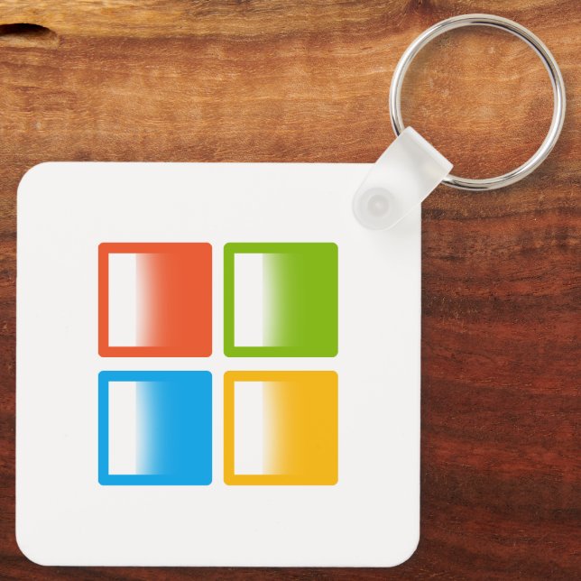 Windows OS Microsoft Nyckelring (Baksida)