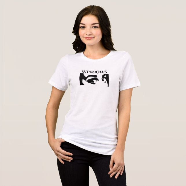 Windows Parodi T‑Shirt – Rolig Grafisk Design för  T Shirt (Framsida Full)