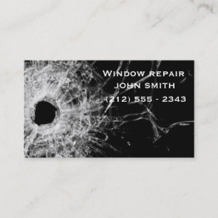 Windows-reparationskort för företag visitkort