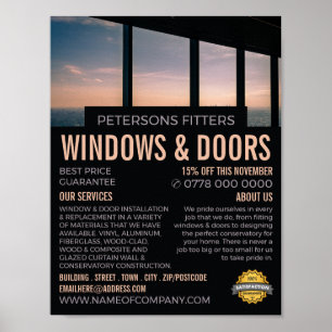 Windows Scene, Window & Door Fitter Company Poster