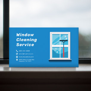 Windows Städning tjänster Visitkort