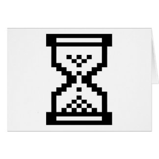 Windows-Timglas Hälsningskort