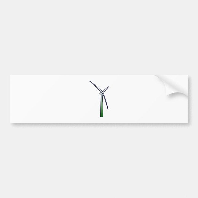 Windrad wind generator wheel bildekal (Framsidan)