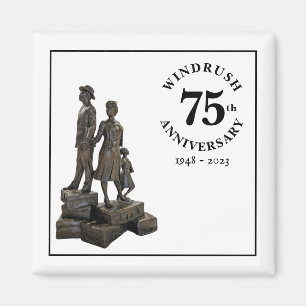 Windrush 75:e-årsdagen magnet