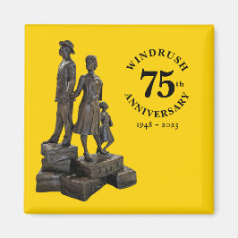 Windrush 75:e-årsdagen magnet