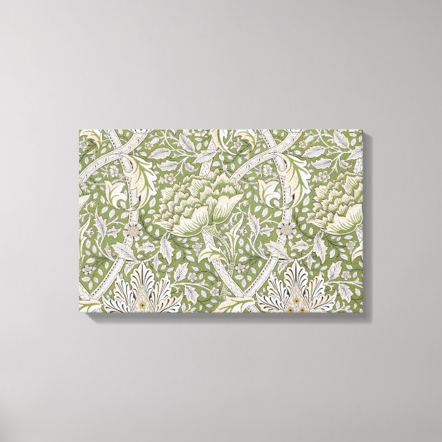 Windrush Mönster (av William Morris) Canvastryck (Framsida)