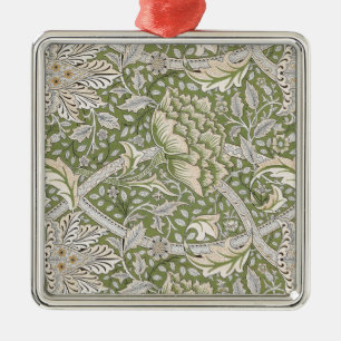 Windrush Mönster (av William Morris) Julgransprydnad Metall