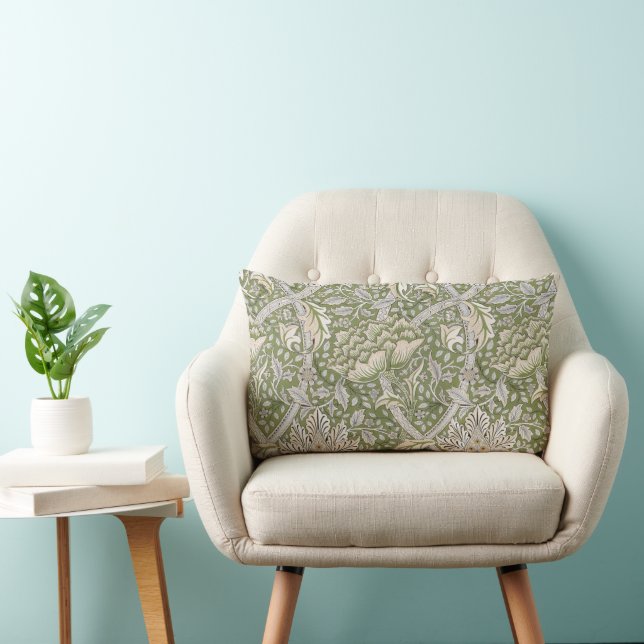 Windrush Mönster (av William Morris) Lumbarkudde (Stol)