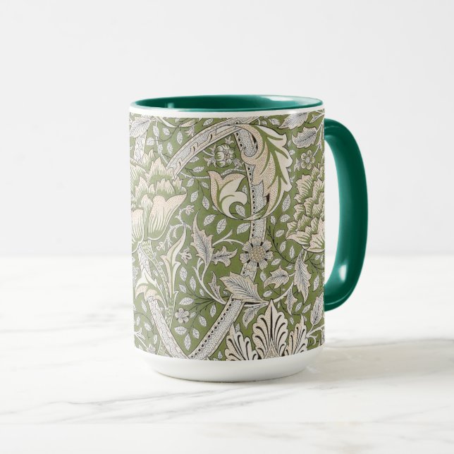 Windrush Mönster (av William Morris) Mugg (Framsida höger)