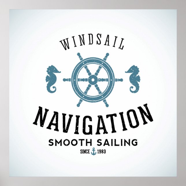 Windsail Navigation Poster (Framsidan)