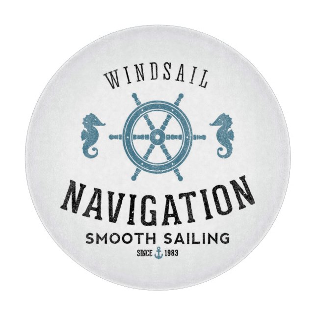 Windsail navigeringaffisch (Framsidan)