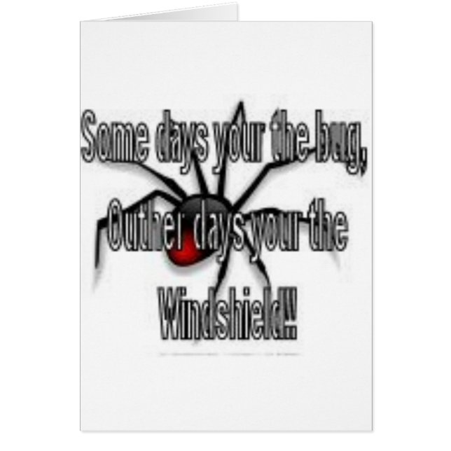 windshield hälsningskort (Framsidan)