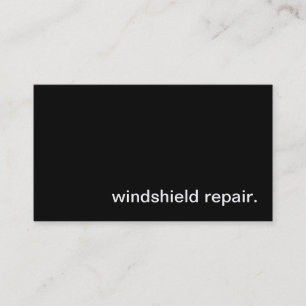 Windshielden reparerar visitkorten visitkort