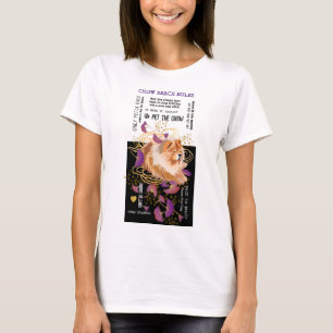 WINDSONG CHOW BEACH REGLER white shirts T Shirt