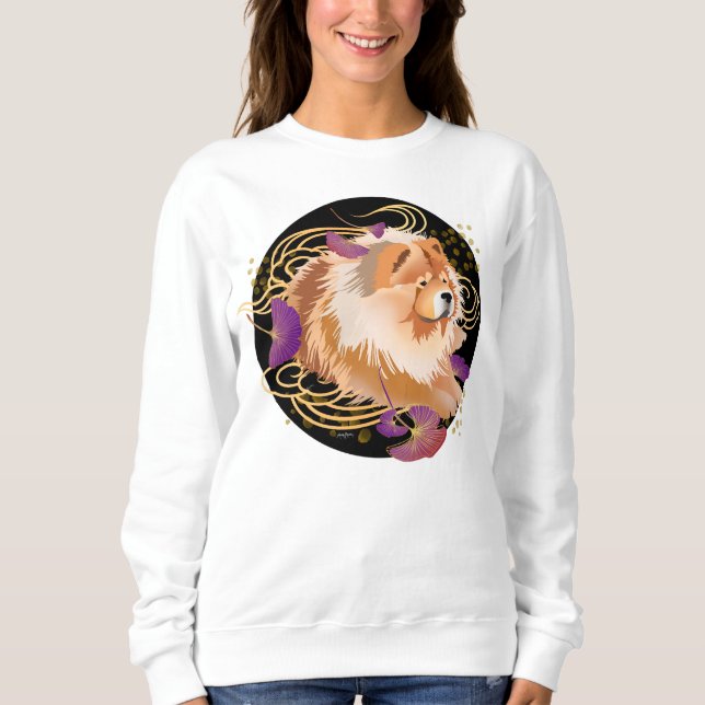 WINDSONG - Chow white shirts välj stil T Shirt (Framsida)