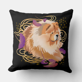 WINDSONG - storlek för Chow dekorativ kudde 2