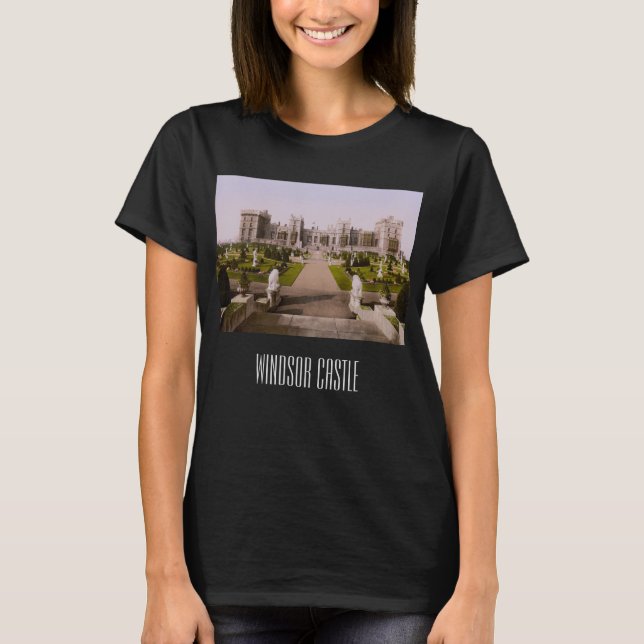 Windsor Castle, England (1900) T Shirt (Framsida)