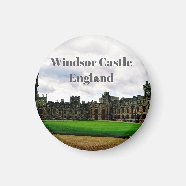 Windsor Castle England Magnet (Framsidan)