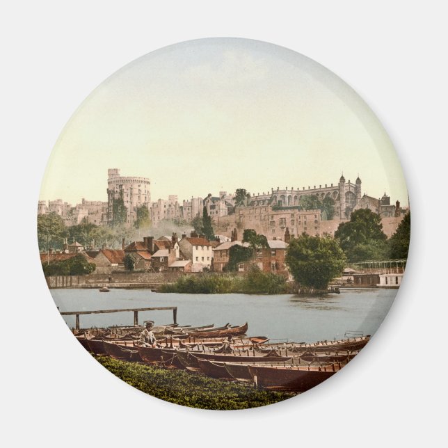 Windsor Castle England Magnet (Framsidan)
