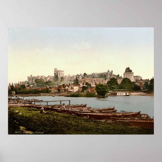 Windsor Castle England Poster (Framsidan)