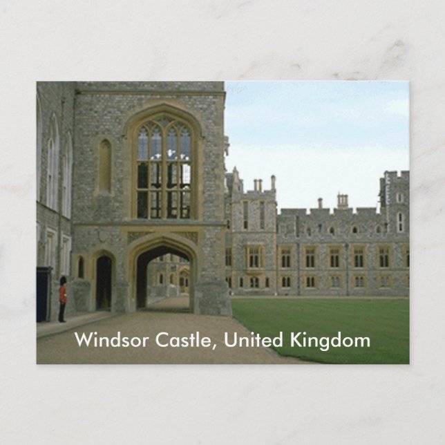 Windsor Castle, Förenade kungariket Vykort (Framsida)