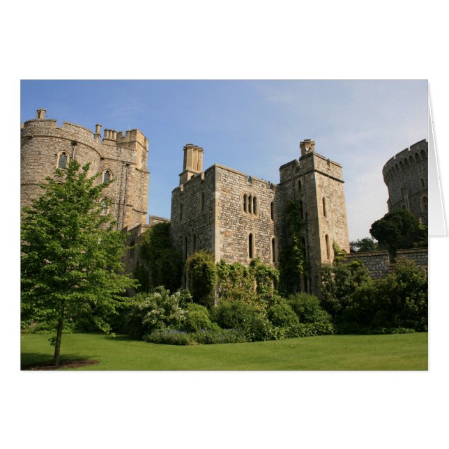 Windsor Castle Hälsningskort (Framsidan Horizontal)