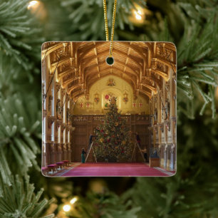 Windsor Castle Julgran Julgransprydnad Keramik