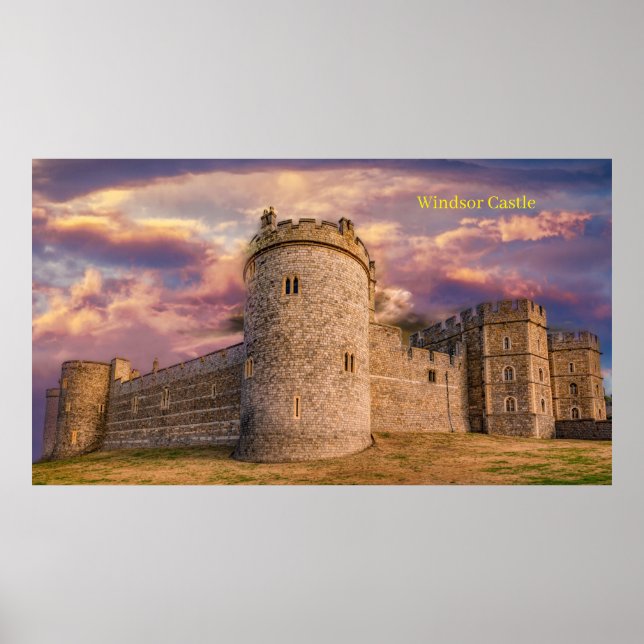 Windsor Castle Poster (Framsidan)