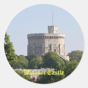 Windsor Castle Runt Klistermärke