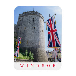 Windsor Castle torn-kylmagnet Magnet