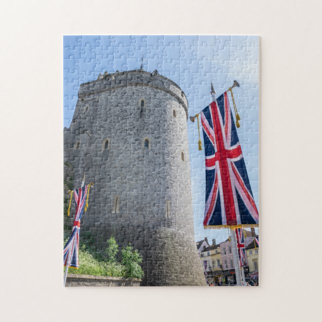 Windsor Castle torn puzzle Pussel (Vertikal)
