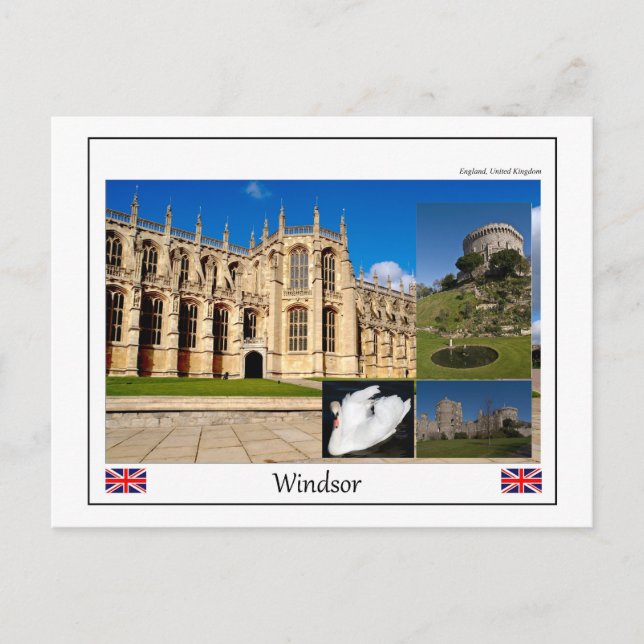 Windsor Castle Vykort (Framsida)