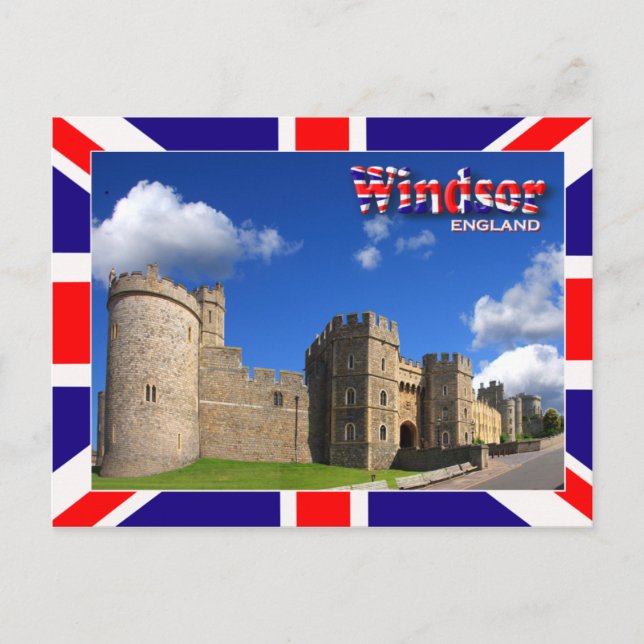 Windsor Castle-vykort Vykort (Framsida)