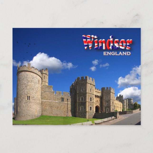 Windsor Castle-vykort Vykort (Framsida)