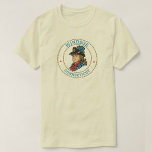 Windsor Connecticut Colonial T Shirt