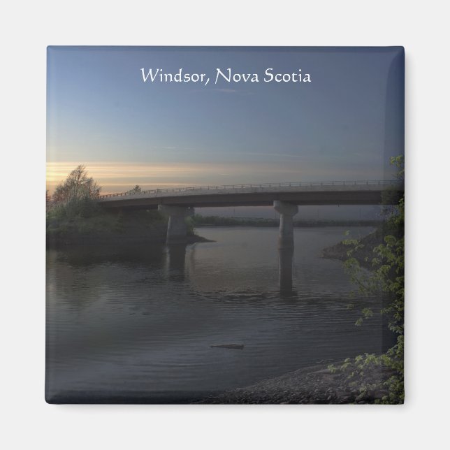 Windsor - Falmouth Bridge magnet (Framsidan)