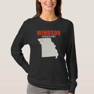 Windsor Missouri USA State America Travel Missouri T Shirt