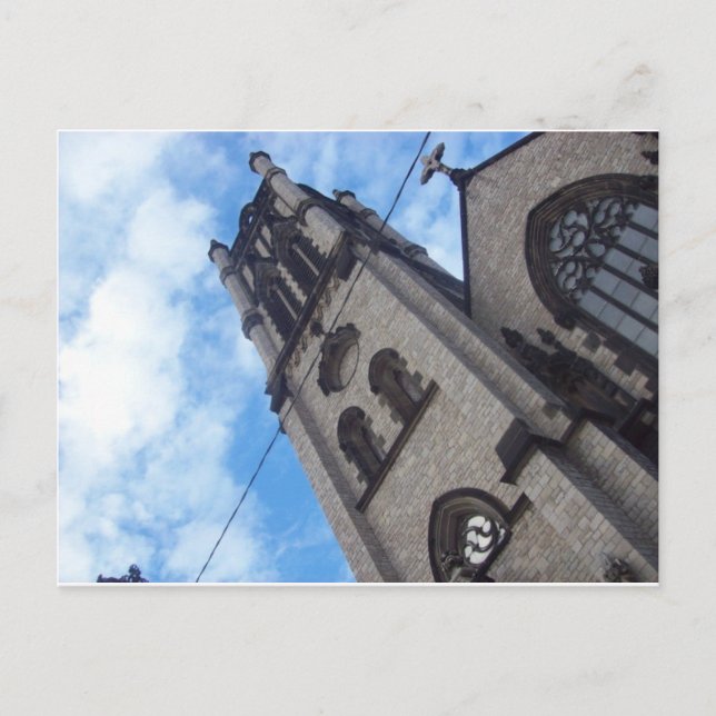 Windsor Ontario kyrka Vykort (Framsida)